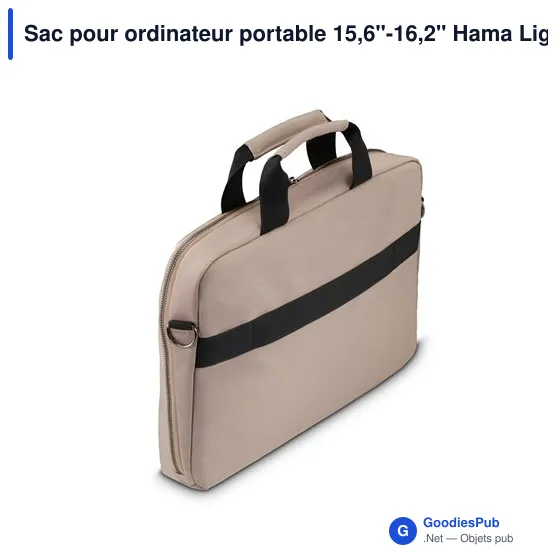Sac pour ordinateur portable 15,6"-16,2" Hama Lightweight Premium - Image 3