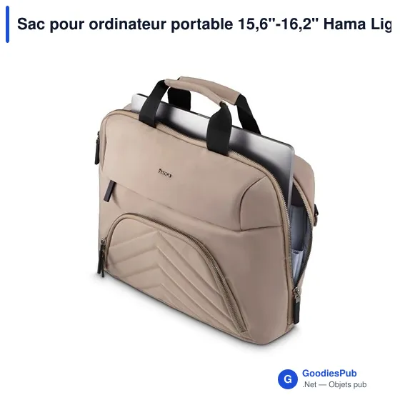 Sac pour ordinateur portable 15,6"-16,2" Hama Lightweight Premium - Image 4