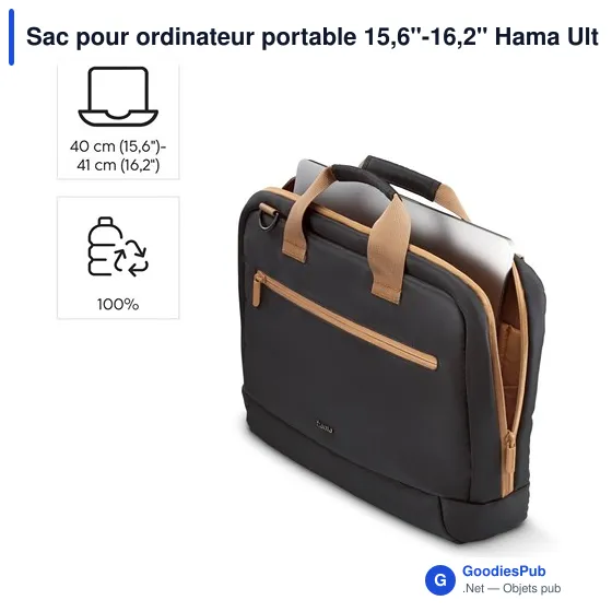Sac pour ordinateur portable 15,6"-16,2" Hama Ultra Lightweight - Image 4