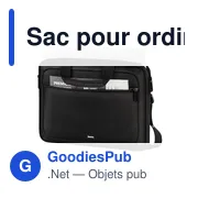 Sac pour ordinateur portable 15,6" Hama Nizza Life - Miniature 2