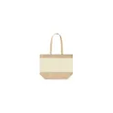 Variante naturel - Sac de plage personnalisable Raxnal avec logo en jute