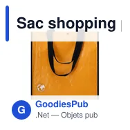 Sac shopping personnalisable en laminé biodégradable - Sac Recycleavec logo - Miniature 11