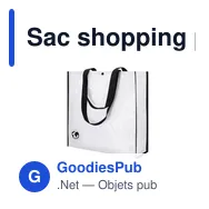 Sac shopping personnalisable en laminé biodégradable - Sac Recycleavec logo - Miniature 12