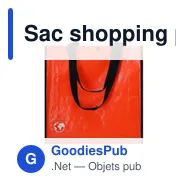 Sac shopping personnalisable en laminé biodégradable - Sac Recycleavec logo - Miniature 6