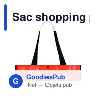 Sac shopping personnalisable en laminé biodégradable - Sac Recycleavec logo - Miniature 9