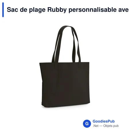 Sac de plage Rubby personnalisable avec logo