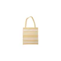 Variante Jaune - Sac personnalisable en coton recyclé 41 x 38 cm avec logo - Sagaform Ella