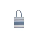 Variante Bleu - Sac personnalisable en coton recyclé 41 x 38 cm avec logo - Sagaform Ella