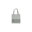 Variante Vert - Sac personnalisable en coton recyclé 41 x 38 cm avec logo - Sagaform Ella