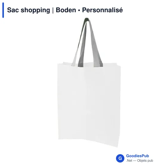 Sac shopping personnalisable Boden avec logo - Idéal pour vos événements - Image 8