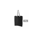 Variante noir - Sac shopping personnalisable Boden avec logo - Idéal pour vos événements