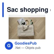 Sac shopping en chanvre Ludwig - Miniature 6