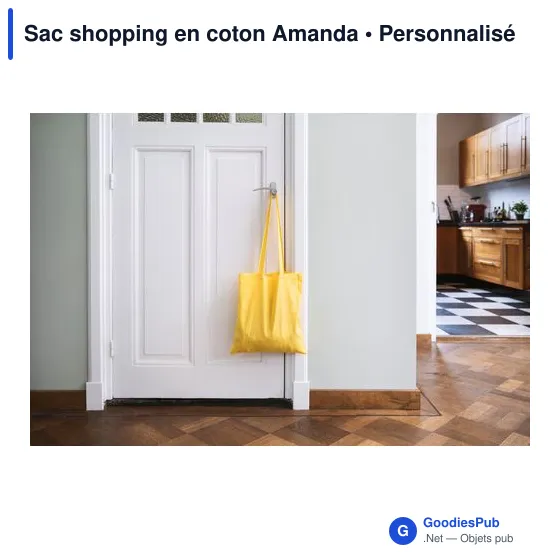 Sac shopping en coton  Amanda - Image 11