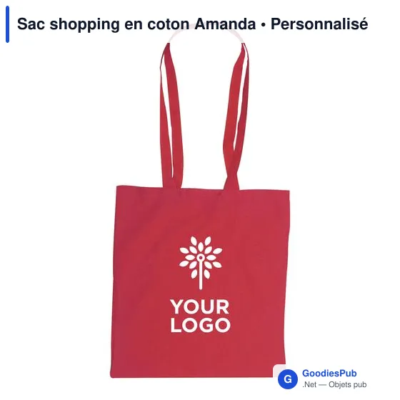 Sac shopping en coton  Amanda - Image 12