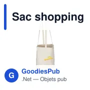 Sac shopping en coton personnalisable avec logo | Ameer - Miniature 5