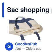 Sac shopping personnalisable en coton canvas avec logo - Cole - Miniature 10