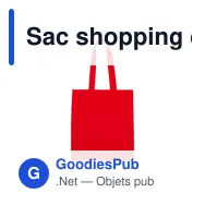 Sac shopping en coton | Hall - Miniature 12
