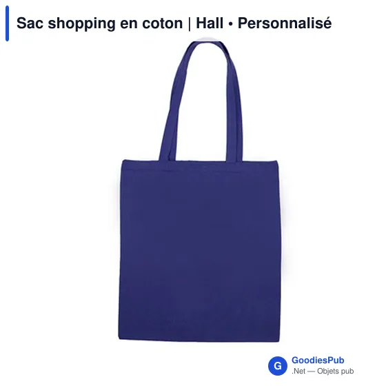 Sac shopping en coton | Hall - Image 6