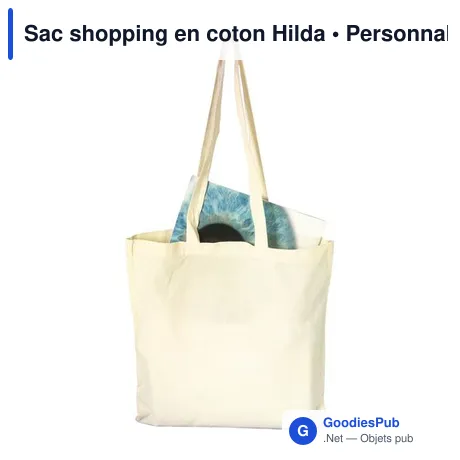 Sac shopping en coton Hilda