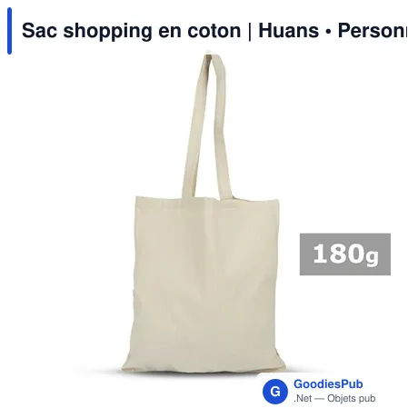 Sac shopping en coton | Huans