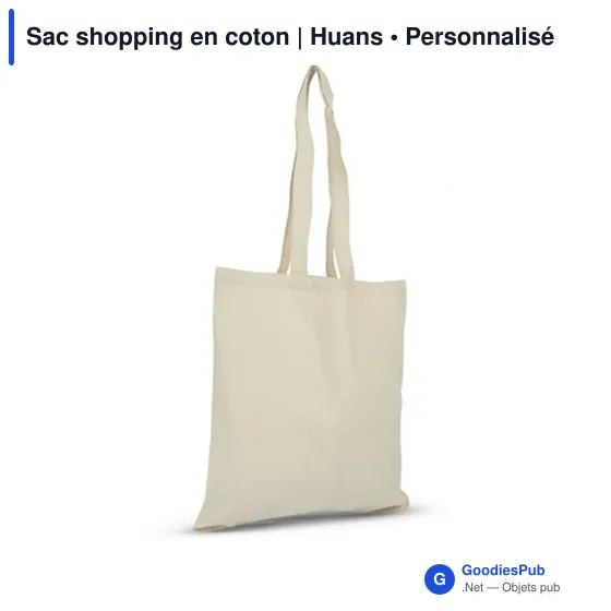 Sac shopping en coton | Huans - Image 3