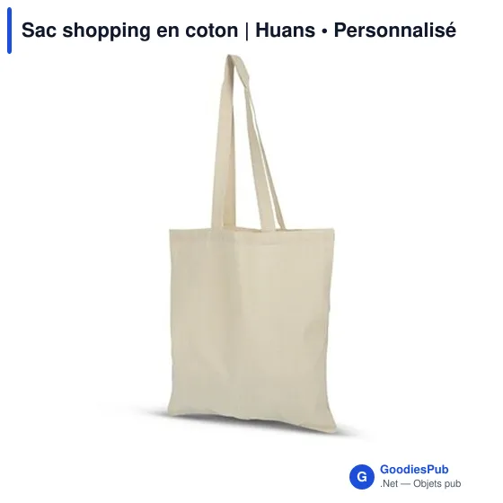 Sac shopping en coton | Huans - Image 4