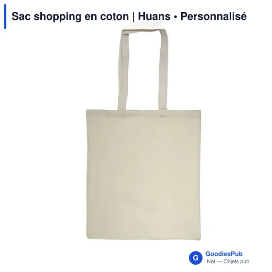 Sac shopping en coton | Huans - Image 5