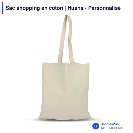 Sac shopping en coton | Huans - Image 8