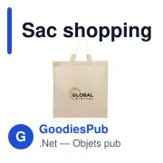Sac shopping en coton | Norman - Miniature 2
