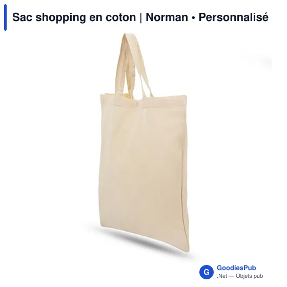 Sac shopping en coton | Norman - Image 5
