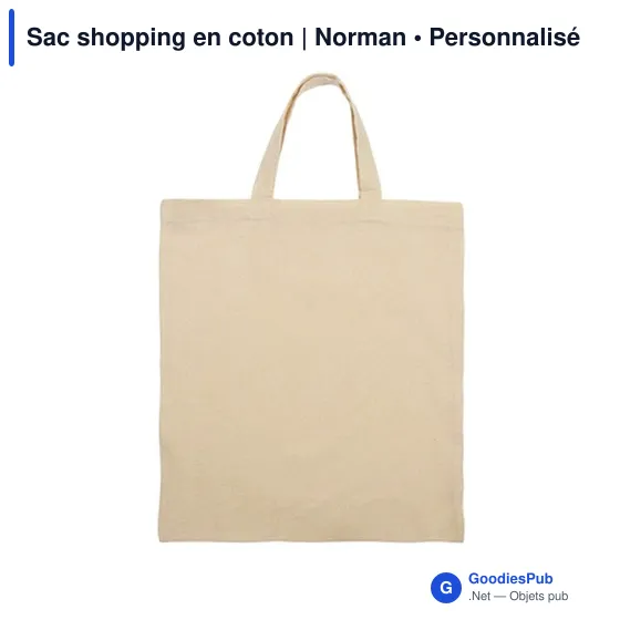 Sac shopping en coton | Norman - Image 6