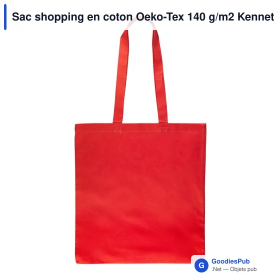 Sac shopping personnalisable en coton Oeko-Tex avec logo entreprise - Image 9
