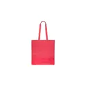 Variante rose - Sac shopping personnalisable en coton Oeko-Tex avec logo entreprise