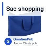 Sac shopping personnalisable en coton avec logo entreprise - Miniature 12