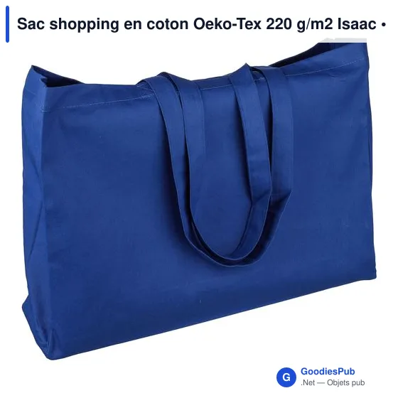 Sac shopping personnalisable en coton avec logo entreprise - Image 6