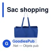 Sac shopping personnalisable en coton avec logo entreprise - Miniature 7