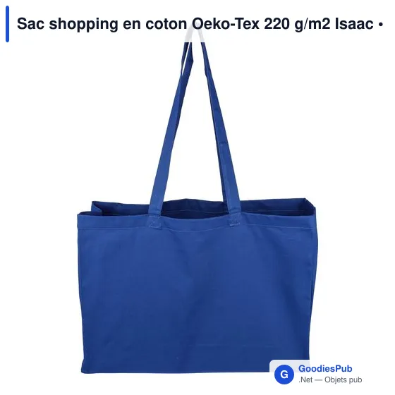 Sac shopping personnalisable en coton avec logo entreprise - Image 7