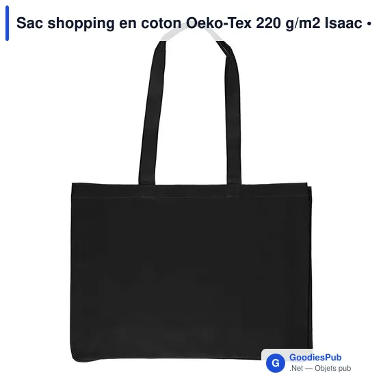 Sac shopping personnalisable en coton avec logo entreprise - Image 8