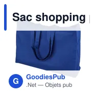 Sac shopping personnalisable en coton avec logo entreprise - Miniature 9