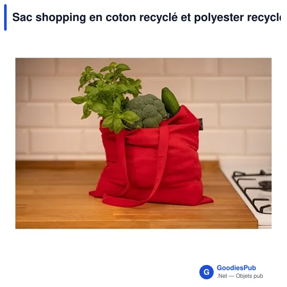 Sac shopping en coton recyclé et polyester recyclé B'RIGHT | Porter - Image 11