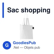Sac shopping en coton recyclé et polyester recyclé B'RIGHT | Porter - Miniature 5