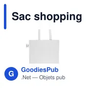 Sac shopping en coton recyclé et polyester recyclé B'RIGHT | Porter - Miniature 7
