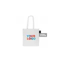 Variante blanc - Sac shopping en coton recyclé et polyester recyclé B'RIGHT | Porter