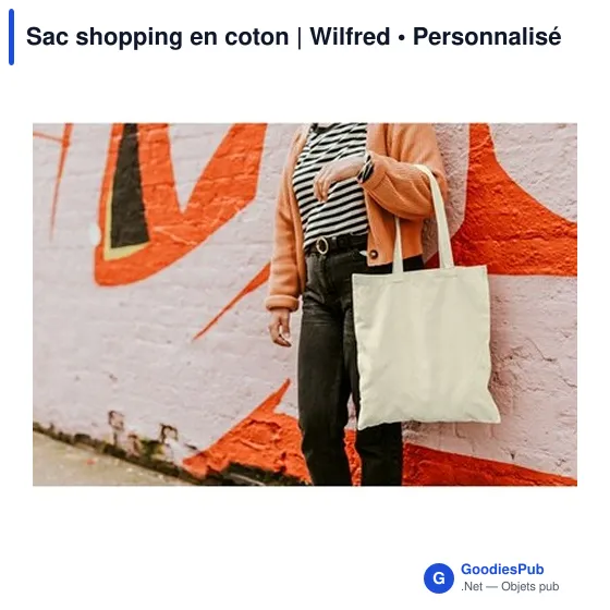 Sac shopping en coton | Wilfred - Image 2