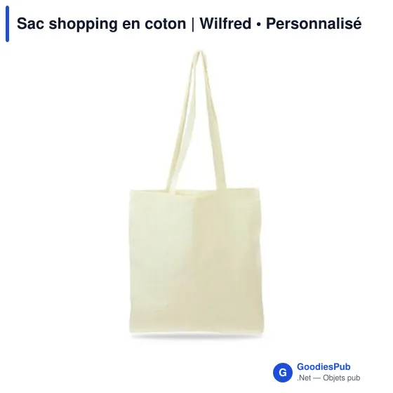 Sac shopping en coton | Wilfred - Image 3