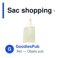 Sac shopping en coton | Wilfred - Miniature 4