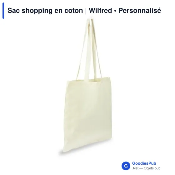 Sac shopping en coton | Wilfred - Image 4