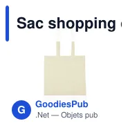 Sac shopping en coton | Wilfred - Miniature 5