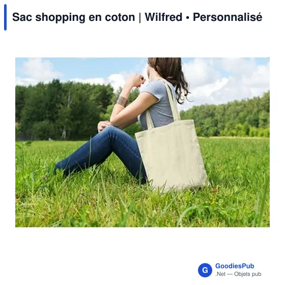 Sac shopping en coton | Wilfred - Image 6