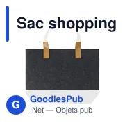 Sac shopping en feutre rPET Hunter - Miniature 1